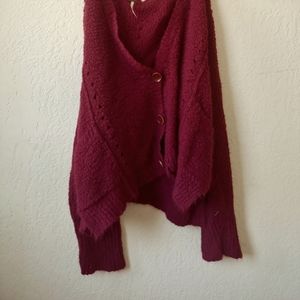 **SOLD***Free people loose knit oversize cardigan
